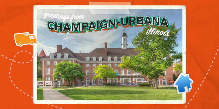 Greetings from Champaign-Urbana graphic